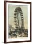 Ferris Wheel, Blackpool, England-null-Framed Art Print