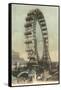 Ferris Wheel, Blackpool, England-null-Framed Stretched Canvas