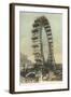 Ferris Wheel, Blackpool, England-null-Framed Art Print