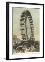 Ferris Wheel, Blackpool, England-null-Framed Art Print