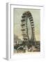 Ferris Wheel, Blackpool, England-null-Framed Art Print