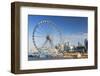 Ferris Wheel, Central, Hong Kong Island, Hong Kong, China, Asia-Ian Trower-Framed Photographic Print