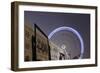 Ferris Wheel 'Eye of the Emirates' at the Amusement Park 'Al Qasba', Emirate of Sharjah-Axel Schmies-Framed Photographic Print