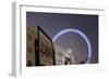 Ferris Wheel 'Eye of the Emirates' at the Amusement Park 'Al Qasba', Emirate of Sharjah-Axel Schmies-Framed Photographic Print