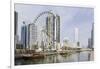 Ferris Wheel 'Eye of the Emirates' at the Amusement Park 'Al Qasba', Emirate of Sharjah-Axel Schmies-Framed Photographic Print