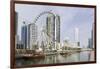 Ferris Wheel 'Eye of the Emirates' at the Amusement Park 'Al Qasba', Emirate of Sharjah-Axel Schmies-Framed Photographic Print