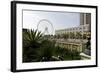 Ferris Wheel 'Eye of the Emirates' at the Amusement Park 'Al Qasba', Emirate of Sharjah-Axel Schmies-Framed Photographic Print