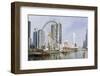 Ferris Wheel 'Eye of the Emirates' at the Amusement Park 'Al Qasba', Emirate of Sharjah-Axel Schmies-Framed Photographic Print