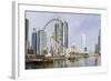 Ferris Wheel 'Eye of the Emirates' at the Amusement Park 'Al Qasba', Emirate of Sharjah-Axel Schmies-Framed Photographic Print