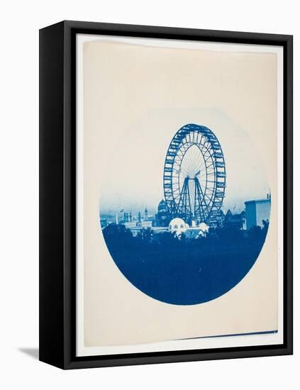 Ferris Wheel, from the Series of the Chicago World's Fair 1893, 1893-Albert W. Kendall-Framed Stretched Canvas