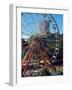 Ferris Wheel in the Family Fun Center at Waterfront Park, Portland, Oregon, USA-Janis Miglavs-Framed Photographic Print