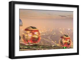 Ferris Wheel Near Top of Canton Tower, Observation Deck, Guangzhou, China-Stuart Westmorland-Framed Photographic Print