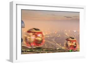 Ferris Wheel Near Top of Canton Tower, Observation Deck, Guangzhou, China-Stuart Westmorland-Framed Photographic Print