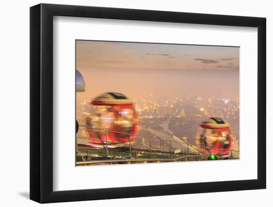 Ferris Wheel Near Top of Canton Tower, Observation Deck, Guangzhou, China-Stuart Westmorland-Framed Photographic Print