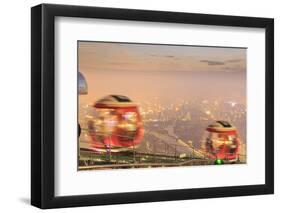 Ferris Wheel Near Top of Canton Tower, Observation Deck, Guangzhou, China-Stuart Westmorland-Framed Photographic Print