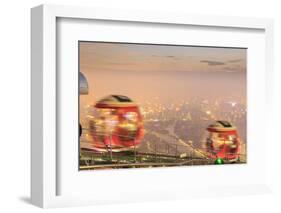 Ferris Wheel Near Top of Canton Tower, Observation Deck, Guangzhou, China-Stuart Westmorland-Framed Photographic Print