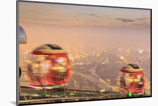 Ferris Wheel Near Top of Canton Tower, Observation Deck, Guangzhou, China-Stuart Westmorland-Mounted Photographic Print