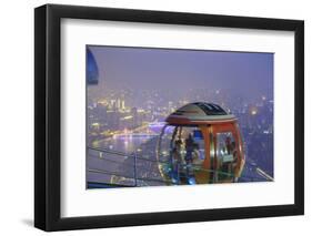 Ferris Wheel Near Top of Canton Tower, Observation Deck, Guangzhou, China-Stuart Westmorland-Framed Photographic Print