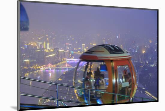 Ferris Wheel Near Top of Canton Tower, Observation Deck, Guangzhou, China-Stuart Westmorland-Mounted Photographic Print