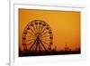 Ferris Wheel Sunset-sebra-Framed Photographic Print