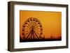 Ferris Wheel Sunset-sebra-Framed Photographic Print