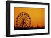 Ferris Wheel Sunset-sebra-Framed Photographic Print