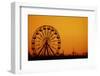 Ferris Wheel Sunset-sebra-Framed Photographic Print