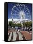 Ferris Wheel, the Waterfront, Cape Town, South Africa, Africa-Peter Groenendijk-Framed Stretched Canvas