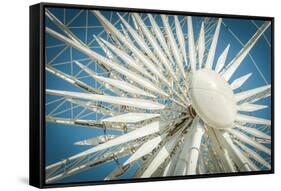 Ferris Wheel-The Guitar Mann-Framed Stretched Canvas