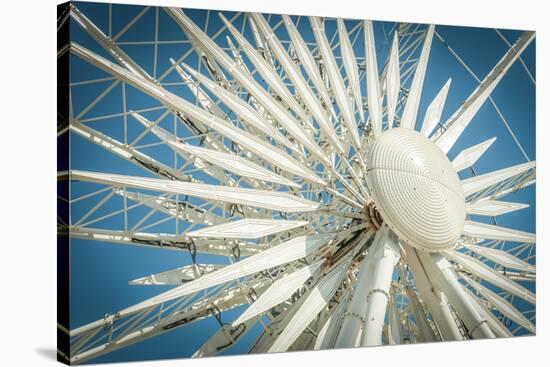 Ferris Wheel-The Guitar Mann-Stretched Canvas