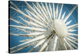 Ferris Wheel-The Guitar Mann-Stretched Canvas