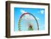 Ferris Wheel-rainbow33-Framed Photographic Print
