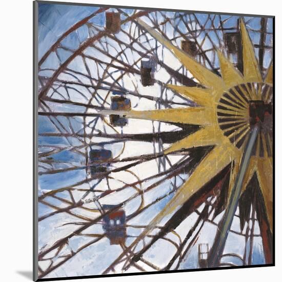 Ferris Wheel-Liz Jardine-Mounted Art Print