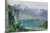 Ferritet, Lake Geneva, 1882-John William Inchbold-Mounted Giclee Print