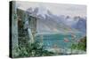 Ferritet, Lake Geneva, 1882-John William Inchbold-Stretched Canvas