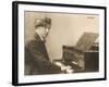 Ferruccio Benvenuto Busoni Italian Pianist and Composer-null-Framed Photographic Print