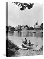 Ferry across the Thames to the 'London Apprentice' Inn, Isleworth, London, 1926-1927-McLeish-Stretched Canvas