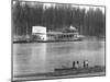 Ferry and river men in Vicksburg, Mississippi, 1936-Walker Evans-Mounted Photographic Print