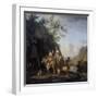 Ferry Boat, 1666-Adriaen van de Velde-Framed Giclee Print