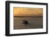 Ferry Boat in Elliot Bay-Paul Souders-Framed Premium Photographic Print