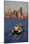 Ferry Boat in Elliot Bay-Paul Souders-Mounted Photographic Print