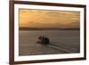 Ferry Boat in Elliot Bay-Paul Souders-Framed Photographic Print