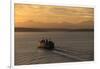 Ferry Boat in Elliot Bay-Paul Souders-Framed Photographic Print