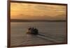 Ferry Boat in Elliot Bay-Paul Souders-Framed Photographic Print