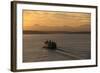 Ferry Boat in Elliot Bay-Paul Souders-Framed Photographic Print