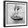 Ferry Boat on the Mississippi River-null-Framed Photographic Print