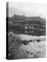 Ferry Boat Wedding Party, Mexborough, South Yorkshire, 1960-Michael Walters-Stretched Canvas