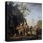 Ferry Boat-Adriaen van de Velde-Stretched Canvas