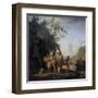 Ferry Boat-Adriaen van de Velde-Framed Art Print