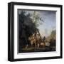 Ferry Boat-Adriaen van de Velde-Framed Art Print